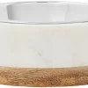 Frisco Marble Design Stainless Steel Dog & Cat Bowl with Wooden Base 1 Frisco Marble Design Stainless Steel Dog & Cat Bowl with Wooden Base -The Frisco Store 277554 MAIN. SY630 V1627933911