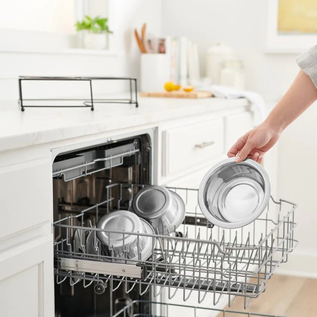 Frisco Straight Triple Corner Feeder Dog & Cat Stainless Steel Bowl 7 Frisco Straight Triple Corner Feeder Dog & Cat Stainless Steel Bowl - Image 5