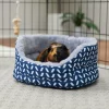 Frisco Small Pet Herringbone Plush Round Cuddler 1 Frisco Small Pet Herringbone Plush Round Cuddler -The Frisco Store 278104 MAIN. SY630 V1629465444