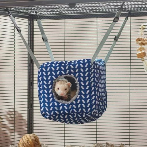 Frisco Small Pet Herringbone Plush Hanging Cube -The Frisco Store 278120 MAIN. SY630 V1629465559