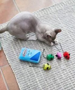 Frisco Crayon Box Plush Mice Cat Toy with Catnip, 5 count 9 Frisco Crayon Box Plush Mice Cat Toy with Catnip, 5 count -The Frisco Store 279413 PT3. SY630 V1628191453