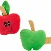 Frisco Teacher's Apple Plush Cat Toy with Catnip, 2 count 1 Frisco Teacher's Apple Plush Cat Toy with Catnip, 2 count -The Frisco Store 279415 MAIN. SY630 V1628191204