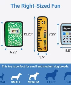 Frisco Essentials Flat Plush Squeaky Dog Toy, 3 count 6 Frisco Essentials Flat Plush Squeaky Dog Toy, 3 count -The Frisco Store 279441 PT1. SY630 V1629824202