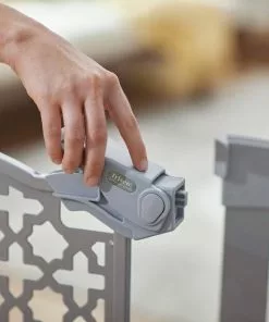 Frisco Metal Pattern Extra Wide Auto-close Dog Gate 8 Frisco Metal Pattern Extra Wide Auto-close Dog Gate -The Frisco Store 280284 PT4. SY630 V1627400787