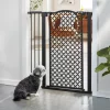 Frisco Metal Pattern Extra Tall Auto-close Dog Gate 1 Frisco Metal Pattern Extra Tall Auto-close Dog Gate -The Frisco Store 280288 MAIN. SY630 V1627400491