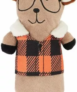 Frisco Hipster Moose Plush Kicker Cat Toy with Catnip