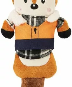 Frisco Hipster Fox Plush Kicker Cat Toy with Catnip