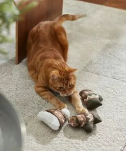 Frisco Mittens & Hat Plush Cat Toy with Catnip, 3 count 7 Frisco Mittens & Hat Plush Cat Toy with Catnip, 3 count -The Frisco Store 287361 PT3. SY630 V1632775954