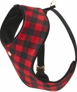 Frisco Fashion Over-The-Head Harness, Buffalo Plaid -The Frisco Store 287472 PT4. SY630 V1632316113