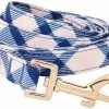 Frisco Fashion Leash, Pink Plaid