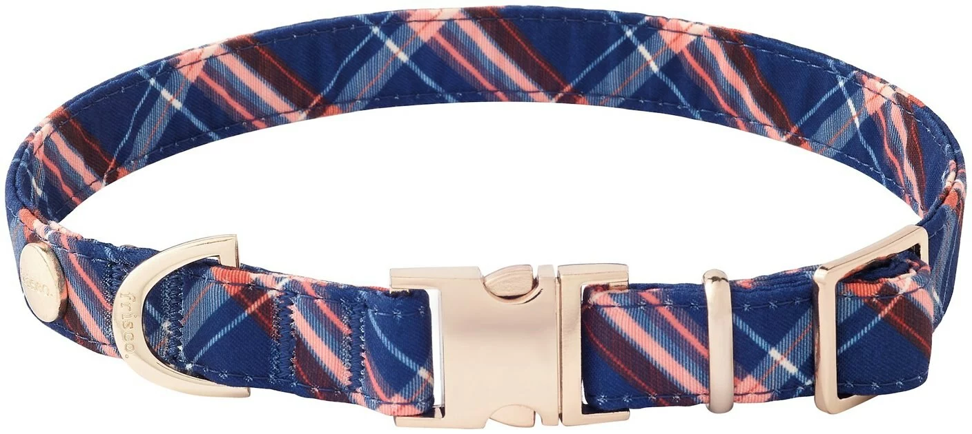 Frisco Fashion Collar, Brown Plaid 3 Frisco Fashion Collar, Brown Plaid