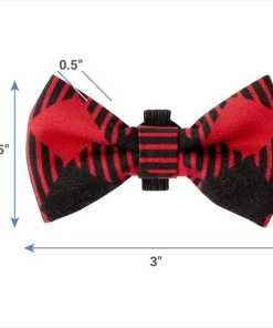 Frisco Removeable Fashion Collar Bow, Buffalo Plaid -The Frisco Store 287530 PT1. SY630 V1631209167