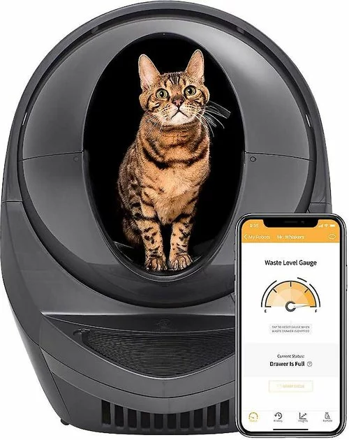 Litter-Robot||Frisco Litter-Robot WiFi Enabled Automatic Self-Cleaning Cat Litter Box + Frisco Multi-Cat Unscented Clumping Clay Cat Litter 4 Litter-Robot||Frisco Litter-Robot WiFi Enabled Automatic Self-Cleaning Cat Litter Box + Frisco Multi-Cat Unscented Clumping Clay Cat Litter - Image 2
