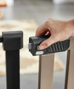 Frisco Wood & Metal Extra Wide Auto-close Dog Gate, 30-in -The Frisco Store 289332 PT4. SY630 V1632938805