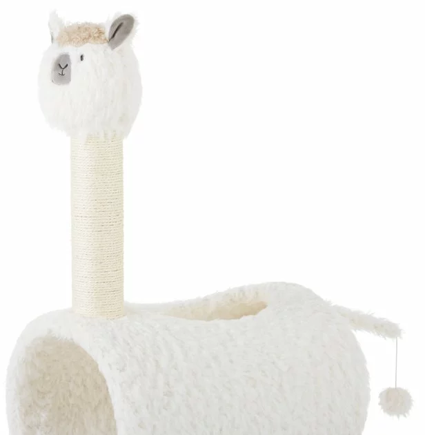 Frisco Animal Series Cat Tunnel with Scratching Post, Llama 5 Frisco Animal Series Cat Tunnel with Scratching Post, Llama - Image 3