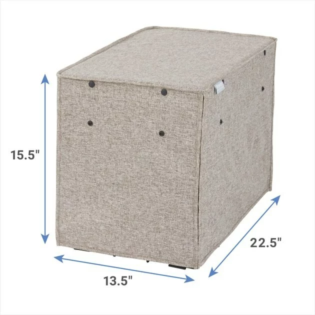 Frisco Faux linen Dog Crate Cover 5 Frisco Faux linen Dog Crate Cover - Image 3