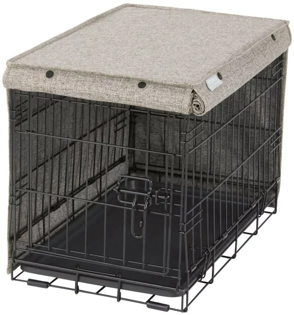 Frisco Faux linen Dog Crate Cover 7 Frisco Faux linen Dog Crate Cover - Image 5