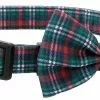 Frisco Festive Plaid Dog Collar with Removeable Plaid Bow -The Frisco Store 289725 MAIN. SY630 V1632187023