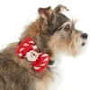 Frisco Removeable Santa & Stripes Collar Bow, XS/SM 2 Frisco Removeable Santa & Stripes Collar Bow, XS/SM -The Frisco Store 289829 MAIN. SY630 V1632187143