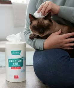 Frisco Gentle Cleaning Waterless Grooming Wipes for Puppies & Kittens, Green Tea Scent -The Frisco Store 291592 PT5. SY630 V1627306905