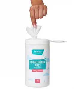 Frisco Hypoallergenic Waterless Grooming Wipes for Dogs & Cats, Soothing Chamomile, 80 count -The Frisco Store 291595 PT3. SY630 V1627306713