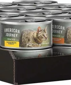 American Journey||Frisco American Journey Minced Poultry in Gravy Grain-Free Canned Food + Frisco Cat Tracks Butterfly Cat Toy -The Frisco Store 292620 PT3. SY630 V1619990523