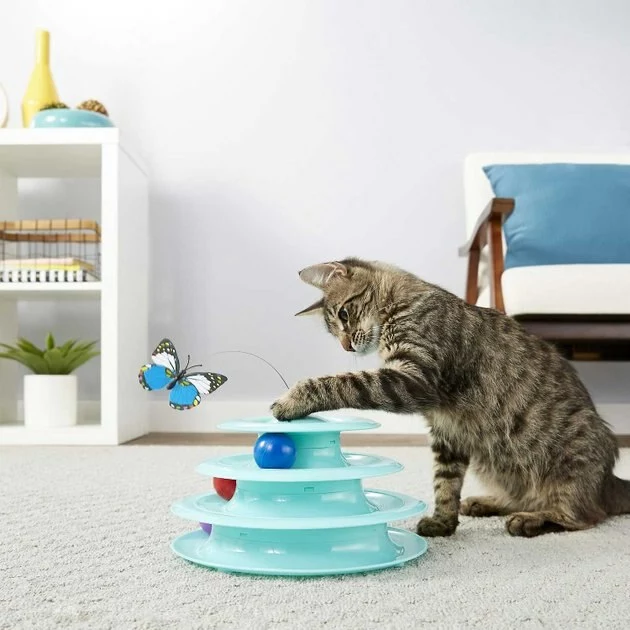 Frisco||Fresh Step Frisco Cat Tracks Butterfly Toy + Fresh Step Multi-Cat Scented Clumping Clay Cat Litter 5 Frisco||Fresh Step Frisco Cat Tracks Butterfly Toy + Fresh Step Multi-Cat Scented Clumping Clay Cat Litter - Image 3