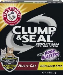 Frisco||Arm & Hammer Litter Frisco Plush, Teaser, Ball & Tri-Tunnel Toy with Catnip + Arm & Hammer Litter Clump & Seal Multi-Cat Scented Clumping Clay Cat Litter -The Frisco Store 293064 PT3. SY630 V1620013628