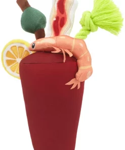 Frisco Brunch Bloody Mary Plush Squeaky Dog Toy
