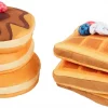 Frisco Brunch Pancake & Waffle Plush Squeaky Dog Toy, 2 count -The Frisco Store 297250 MAIN. SY630 V1642086688