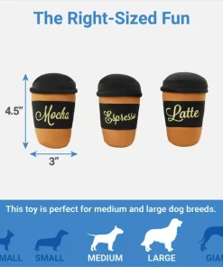 Frisco Brunch Espresso Machine Hide & Seek Puzzle Plush Squeaky Dog Toy 8 Frisco Brunch Espresso Machine Hide & Seek Puzzle Plush Squeaky Dog Toy -The Frisco Store 297258 PT2. SY630 V1643916717