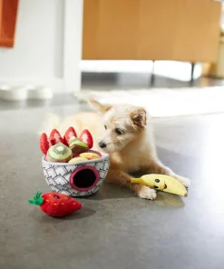 Frisco Brunch Acai Bowl Hide & Seek Puzzle Plush Squeaky Dog Toy -The Frisco Store 297268 PT3. SY630 V1642087947