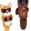 Frisco Brunch Bear & Fox Plush Cat Toy with Catnip, 2 count -The Frisco Store 297290 MAIN. SY630 V1642086566