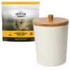 American Journey||Frisco American Journey 100% Chicken Freeze-Dried Grain-Free Cat Treats + Frisco Melamine Dog & Cat Treat Jar with Bamboo Lid, 8 Cups -The Frisco Store 297660 MAIN. SY630 V1623338973