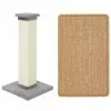 Frisco 33.5-in Sisal Cat Scratching Post, Gray + Frisco Sisal Mat, Medium -The Frisco Store 297950 MAIN. SY630 V1622740043
