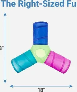 Hartz||Frisco Hartz Delectables Stew Chicken & Tuna Lickable Cat Treat, 1.4-oz, case of 12 + Frisco Peek-a-Boo Cat Chute Cat Toy, Colorful Tri-Tunnel -The Frisco Store 298074 PT5. SY630 V1621266436