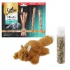 Sheba||Frisco Sheba Meaty Tender Sticks Tuna Flavored Cat Treats, 5 count + Frisco Refillable Catnip Cat Toy, Brown Squirrel 2 Sheba||Frisco Sheba Meaty Tender Sticks Tuna Flavored Cat Treats, 5 count + Frisco Refillable Catnip Cat Toy, Brown Squirrel -The Frisco Store 298510 MAIN. SY630 V1623195163
