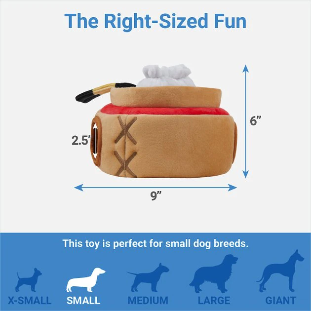 Frisco Dumpling Hide & Seek Puzzle Plush Squeaky Dog Toy, 4 count 4 Frisco Dumpling Hide & Seek Puzzle Plush Squeaky Dog Toy, 4 count - Image 2