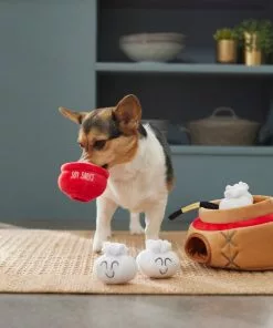 Frisco Dumpling Hide & Seek Puzzle Plush Squeaky Dog Toy, 4 count 9 Frisco Dumpling Hide & Seek Puzzle Plush Squeaky Dog Toy, 4 count -The Frisco Store 298881 PT3. SY630 V1640269083