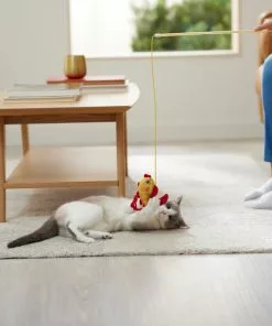 Frisco Flower & Koi Fish Teaser Cat Toy with Catnip 7 Frisco Flower & Koi Fish Teaser Cat Toy with Catnip -The Frisco Store 298895 PT3. SY630 V1640269154