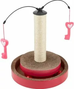 Frisco Key to My Heart Interactive Scratching Cat Toy with Catnip