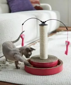 Frisco Key to My Heart Interactive Scratching Cat Toy with Catnip -The Frisco Store 298962 PT3. SY630 V1638987506