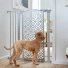 Frisco Metal Geometric Pattern Extra Tall Auto-close Dog Gate 2 Frisco Metal Geometric Pattern Extra Tall Auto-close Dog Gate -The Frisco Store 299514 MAIN. SY630 V1627305390