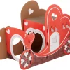 Frisco Love Carriage Cardboard Cat House, 2-Story -The Frisco Store 301565 MAIN. SY630 V1637693765