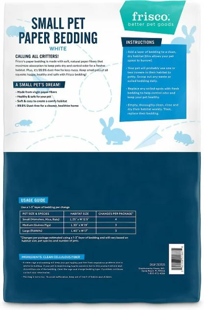 Frisco Corner Litter Box, Navy, Small + Small Animal Bedding, White 9 Frisco Corner Litter Box, Navy, Small + Small Animal Bedding, White - Image 7