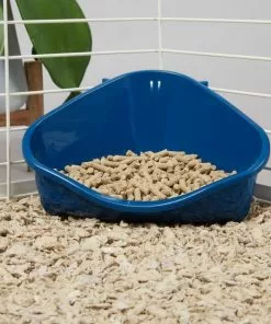 Frisco Corner Litter Box, Navy, X-Small + Small Animal Bedding, Natural 15 Frisco Corner Litter Box, Navy, X-Small + Small Animal Bedding, Natural -The Frisco Store 301916 PT4. SY630 V1644969131