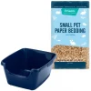Frisco High Sided Litter Box + Small Animal Bedding, Nautral 2 Frisco High Sided Litter Box + Small Animal Bedding, Nautral -The Frisco Store 301934 MAIN. SY630 V1644977517