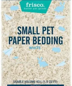 Frisco High Sided Litter Box + Small Animal Bedding, White 13 Frisco High Sided Litter Box + Small Animal Bedding, White -The Frisco Store 301936 PT3. SY630 V1644980211