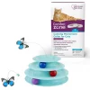 Frisco||Comfort Zone Frisco Cat Tracks Butterfly Toy + Comfort Zone On-The-Go Breakaway Calming Collar for Cats -The Frisco Store 302410 MAIN. SY630 V1623085952