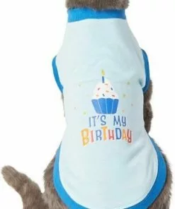 Frisco Confetti Birthday Hat, Small/Medium + Dog & Cat T-Shirt, Blue 16 Frisco Confetti Birthday Hat, Small/Medium + Dog & Cat T-Shirt, Blue -The Frisco Store 302442 PT5. SY630 V1623070050